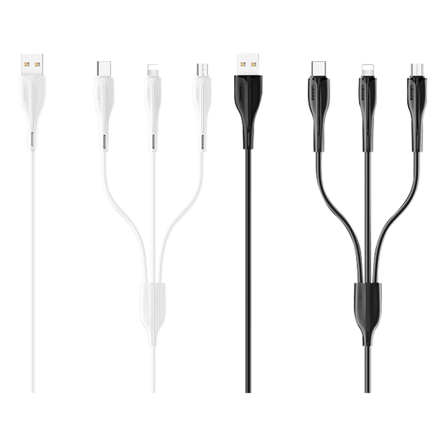 Usams U38 3-in-1 Charging Cable 1m US-SJ374