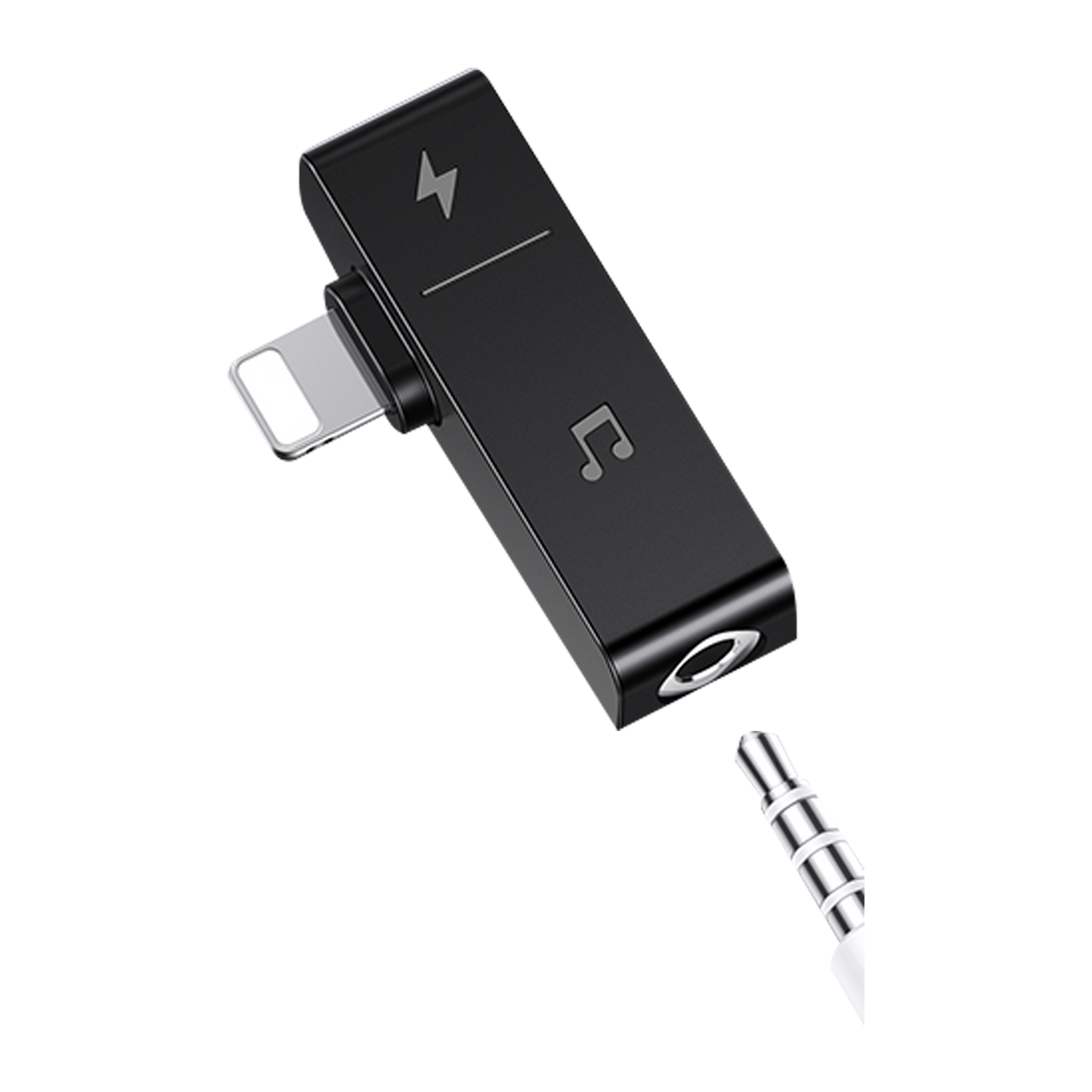 Usams AU12 Lightning+3.5mm Charging and Audio Adapter US-SJ385
