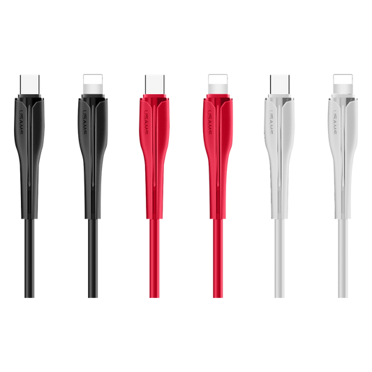 Usams U38 Type-C to Lightning PD Fast Charging & Data Cable 1m US-SJ405