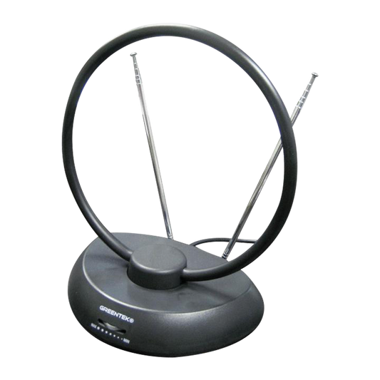 Greentek Indoor TV Antenna with Booster UVR-AV182