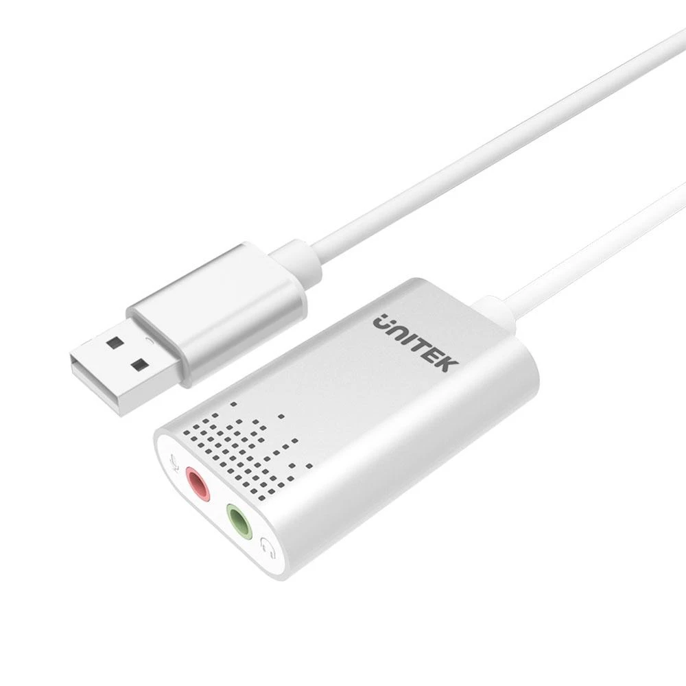 Unitek USB 2.0 to Stereo Audio Adapter 0.2M Y-247A