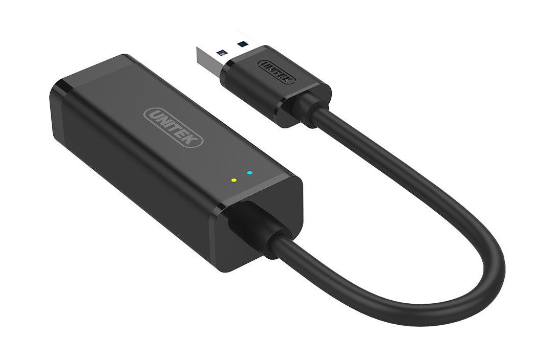 UNITEK Y-3470 USB 3.0 to Gigabit Ethernet Adapter Black