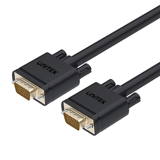 Unitek HD15 VGA (M) to VGA (M) (3C+6) Y-C503G/Y-C504G/Y-C506G/Y-C508G