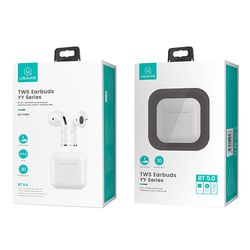 USAMS YY Series Wireless Bluetooh 5.0 TWS Earphones In-ear Headsets