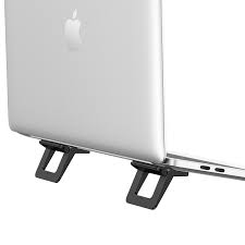 USAMS US-ZJ054 1 pair Laptop Stand Mini Portable Tablet For MacBook Pro Notebook Stand Foldable Laptop Desk Aluminium Alloy Laptop Table
