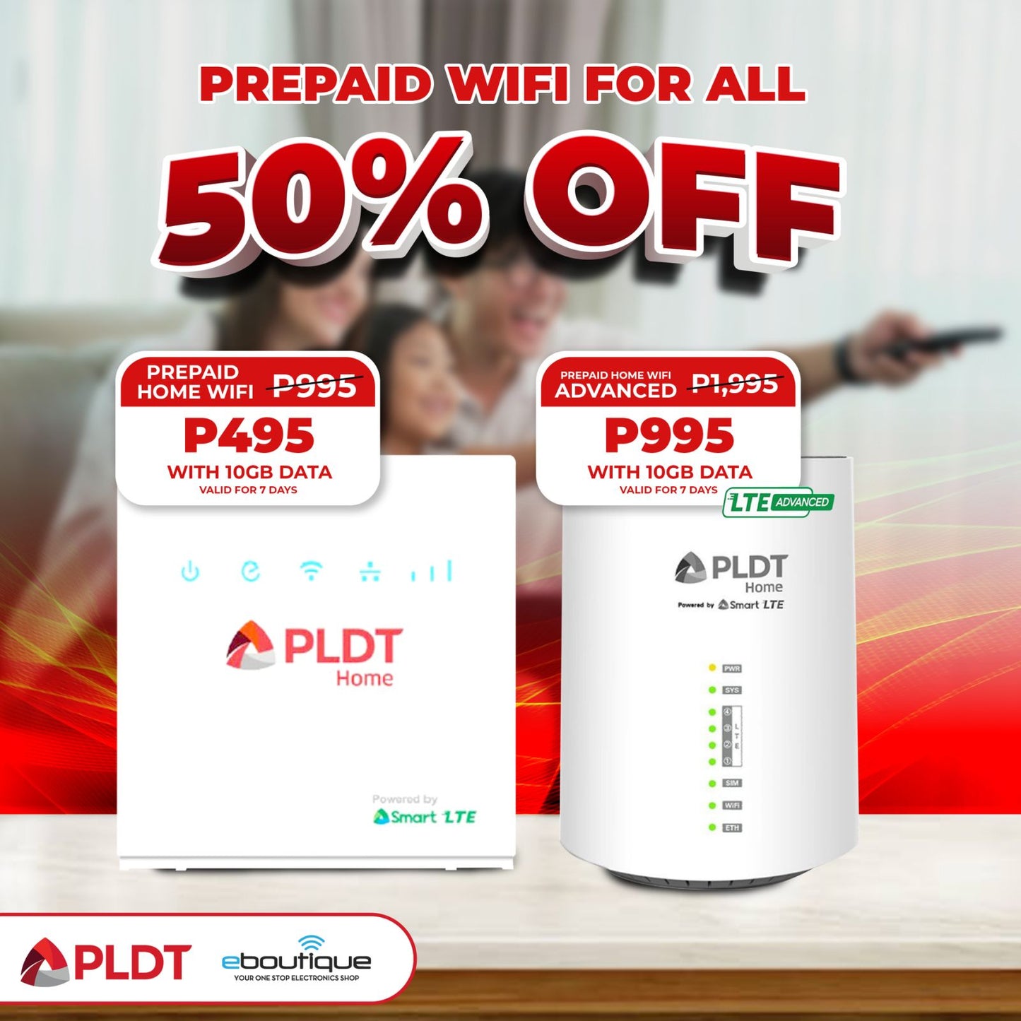PLDT HOME PREPAID WIFI ADVANCE/ PLDT HOME PREPAID WIFI