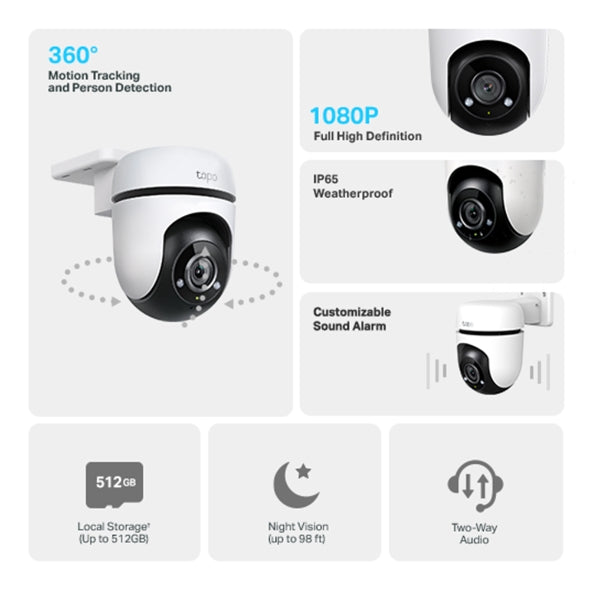 Tapo C500 Outdoor Pan/Tilt Security WiFi Camera