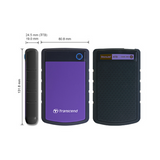 Transcend Storejet 25H3 USB 3.0 Shockproof Portable Hard Drive