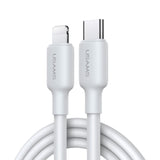 USAMS US-SJ612 U84 TYPE-C TO LIGHTNING PD 20W CHARGING DATA CABLE