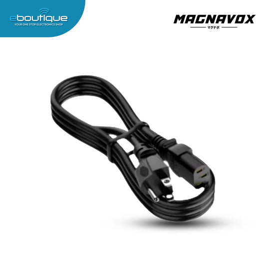 MAGNAVOX 3-PRONG PLUG POWER CORD 1.5M (STA-PC101)