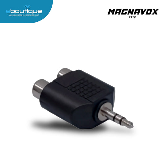 MAGNAVOX AUDIO ADAPTER 3.5MM TO 2RCA/F (STA-STA004)