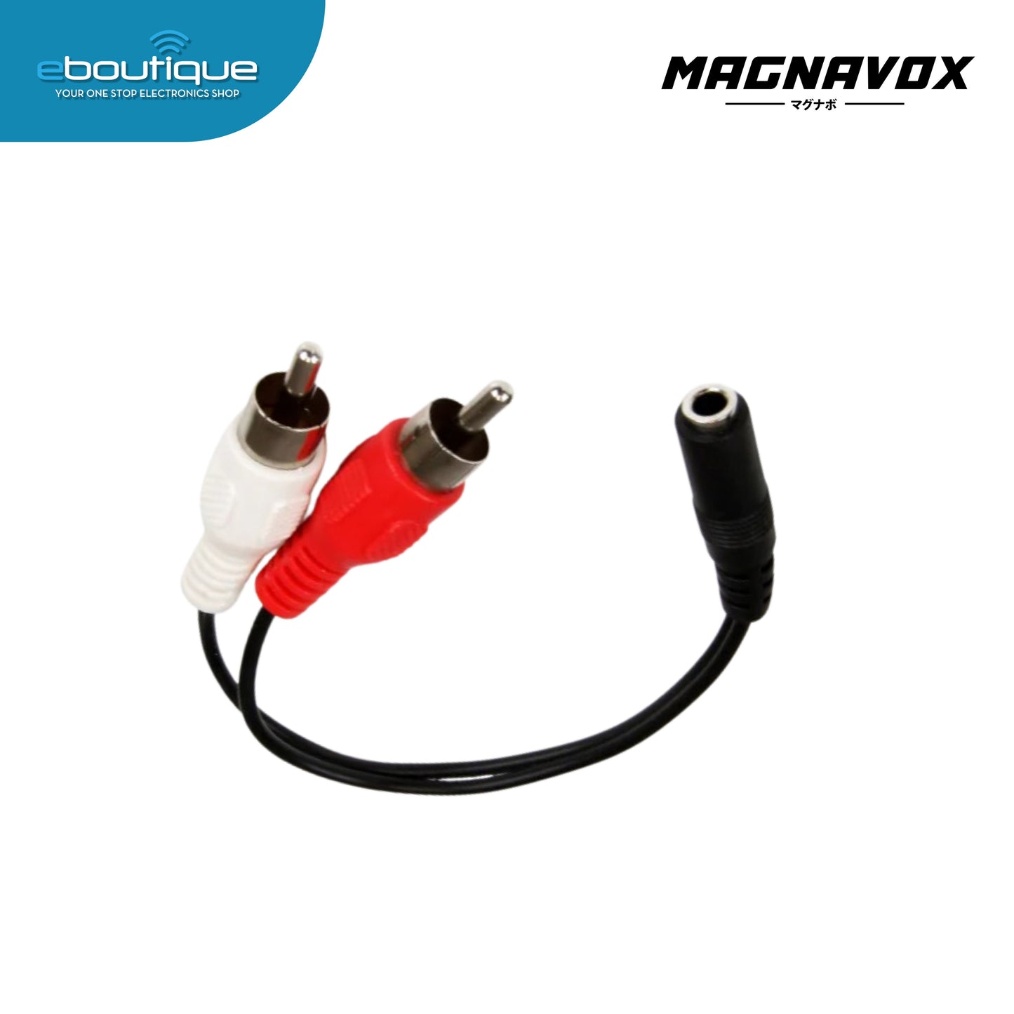 MAGNAVOX AUDIO EXT.3.5 S/F TO 2RCA/M CABLE (STA-STF2R0)