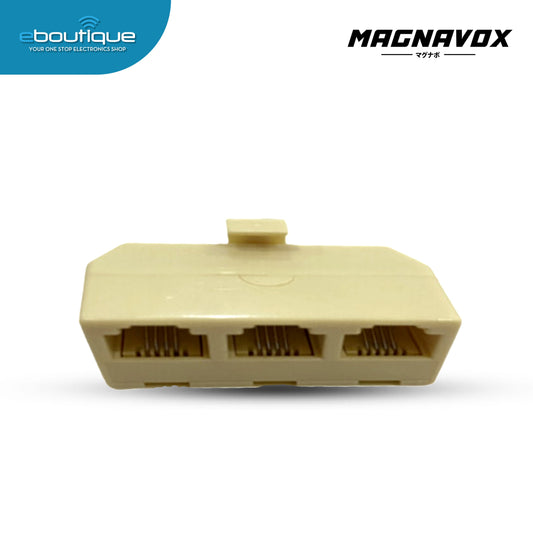 MAGNAVOX TEL.TRIPLEX JACK1-3JACKS, 6P4C (STA-TC004)