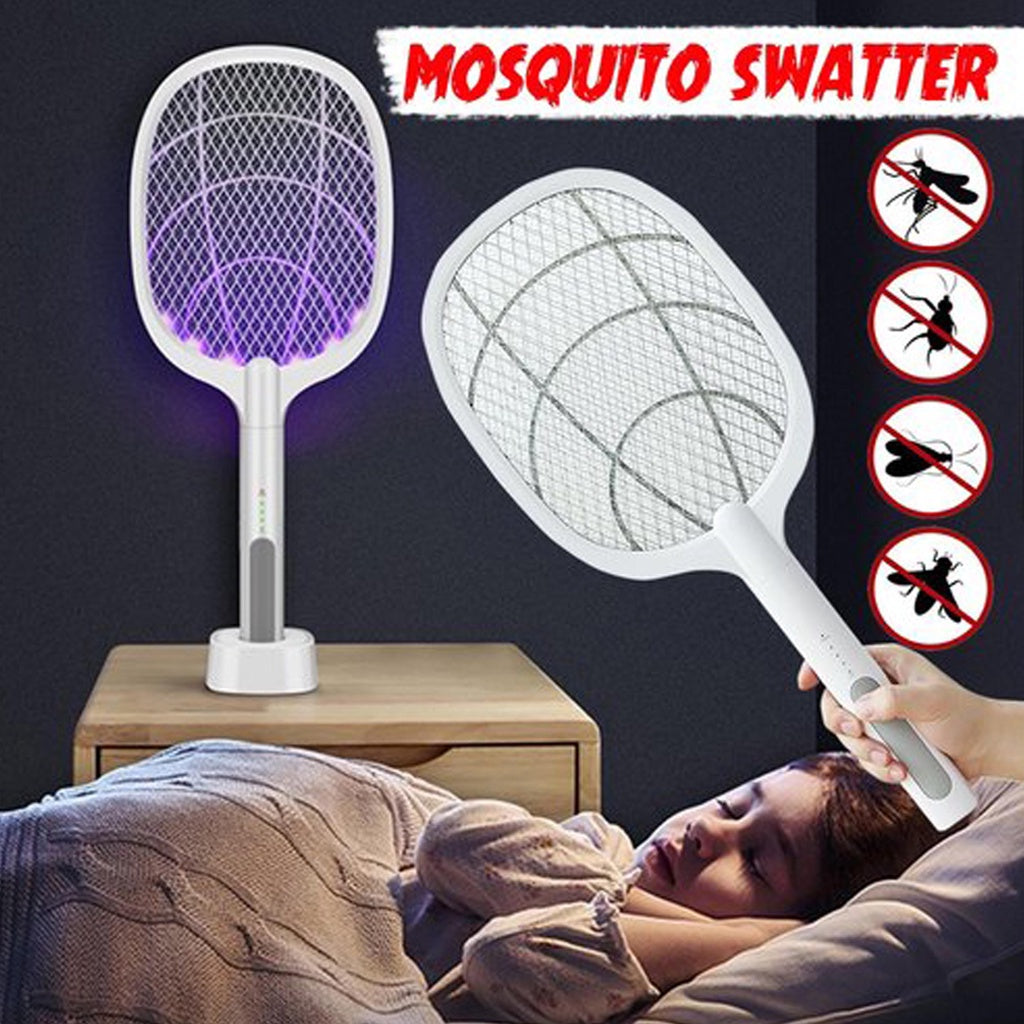 Magnavox 2in1 Electric Mosquito Killer Rechargeable USB Racket (Xh-17b)