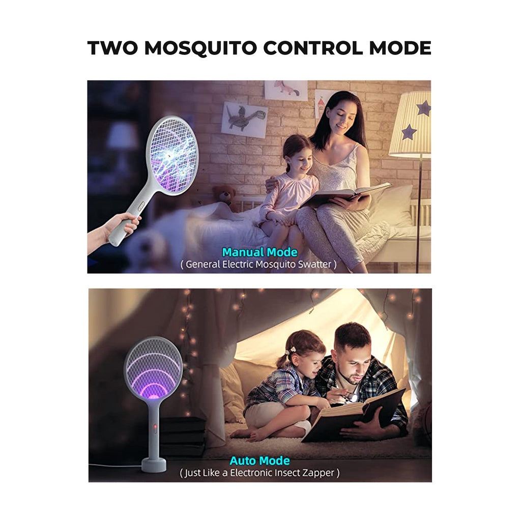 Magnavox 2in1 Electric Mosquito Killer Rechargeable USB Racket (Xh-17b)