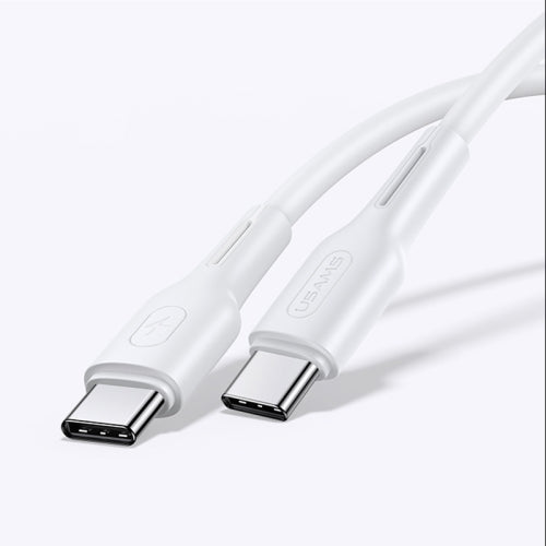 USAMS US-SJ459 U43 Type-C to Type-C 100W PD Quick Charge Data Sync