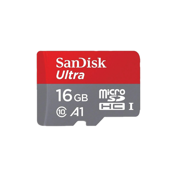 Sandisk 16GB Ultra A1 Micro SDHC-1 Class 10 with Adapter (98mb/s)