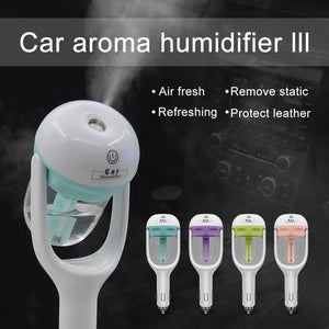 Mini Humidifier Air Purifier Aromatherapy for Car