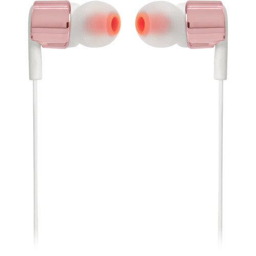 JBL T210 In-Ear Headphones (Rose Gold)