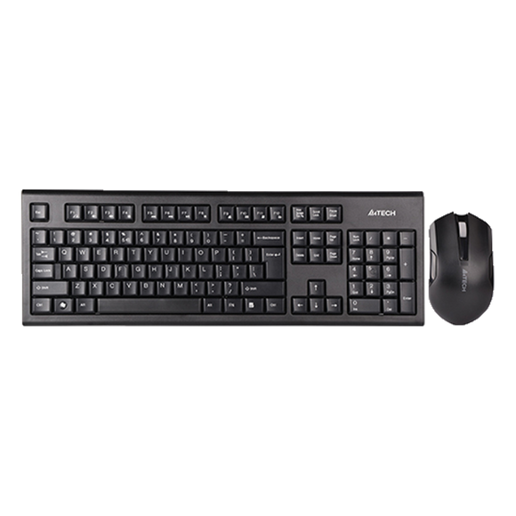 A4Tech V-Track Wireless Keyboard and Mouse 3000N