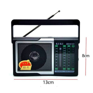 KUKU AM-941AR FM/AM/SW 3 BAND RADIO