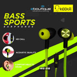 KEEKA WE-318 BASS EARPHONE