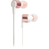 JBL T210 In-Ear Headphones (Rose Gold)