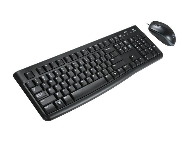MK120 Corded Keyboard and Mouse Combo PLUG & PLAY