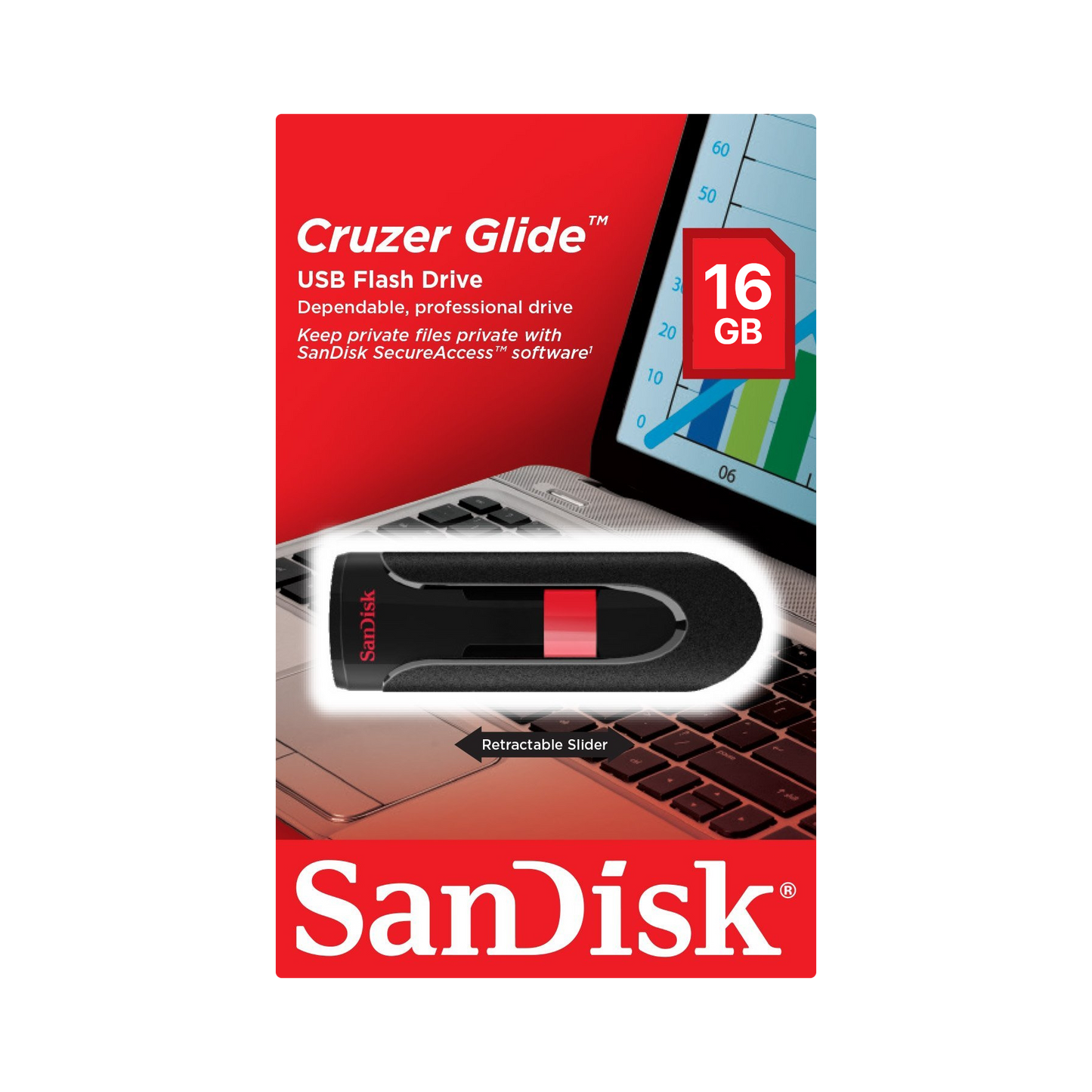 Sandisk Cruzer Glide Flashdrive 2.0