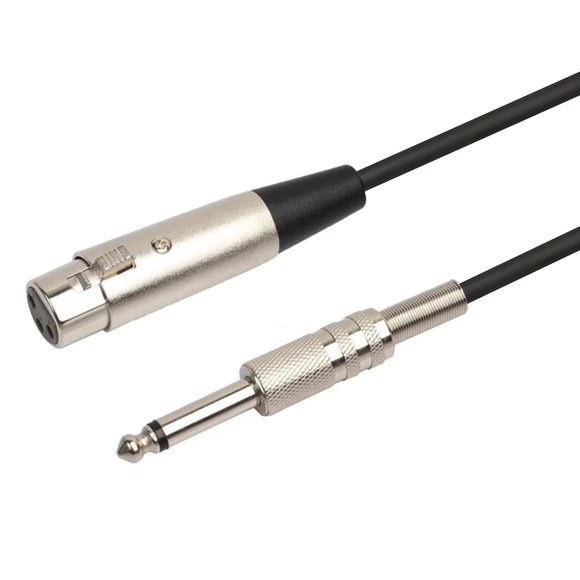 DNS 6.3mm to 3 Pin Microphone Cable 6m DS1208