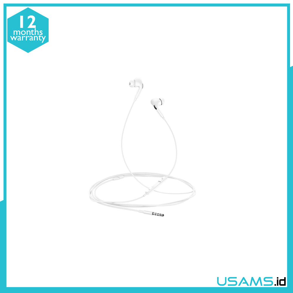 USAMS EP-41 3.5MM IN -EAR EARPHONE 1.2M WITH MIC