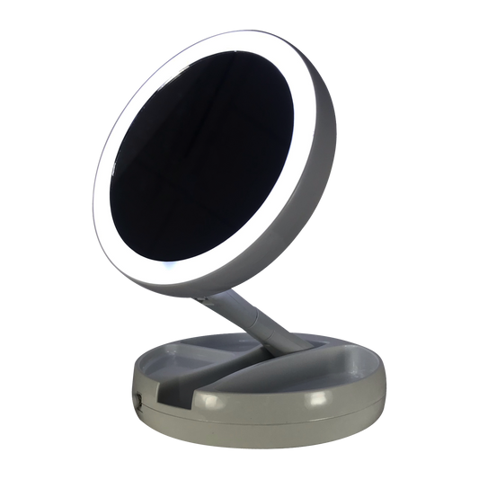 My Fold Away Mirror with Ring Light FH-803