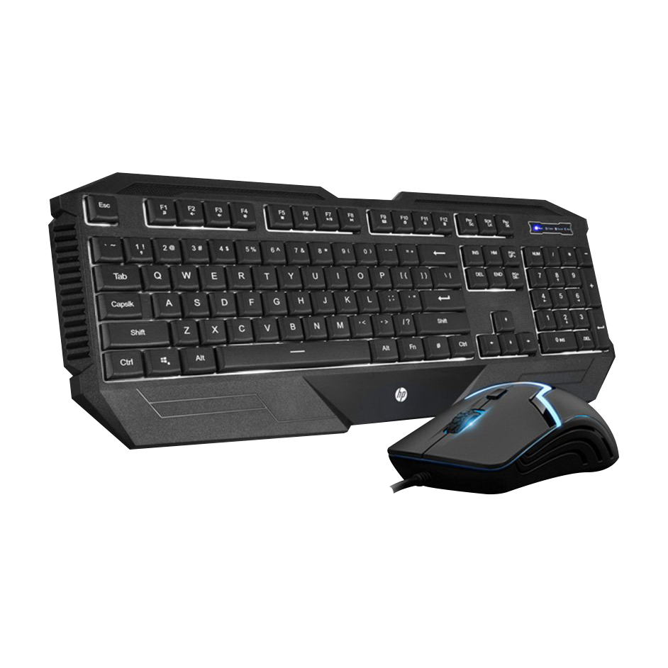 HP Gaming Ergonomic Keyboard and Mouse Combo GK1000