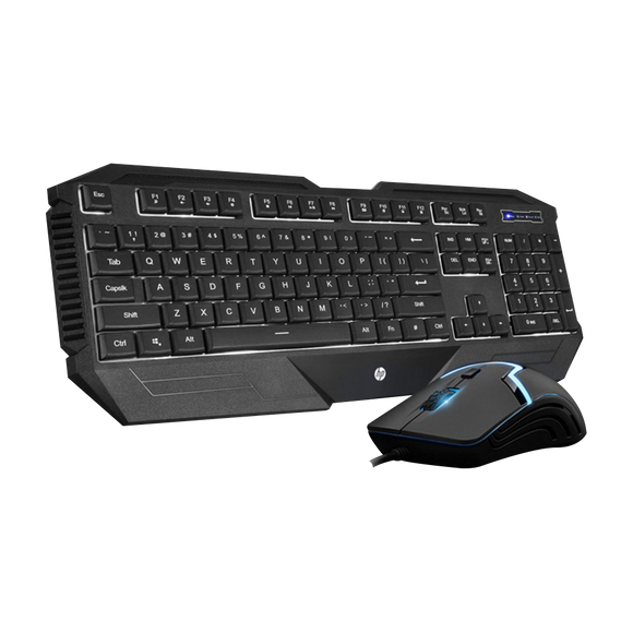 HP Gaming Ergonomic Keyboard and Mouse Combo GK1000