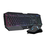 HP Gaming Ergonomic Backlit Keyboard and Mouse Combo GK1100