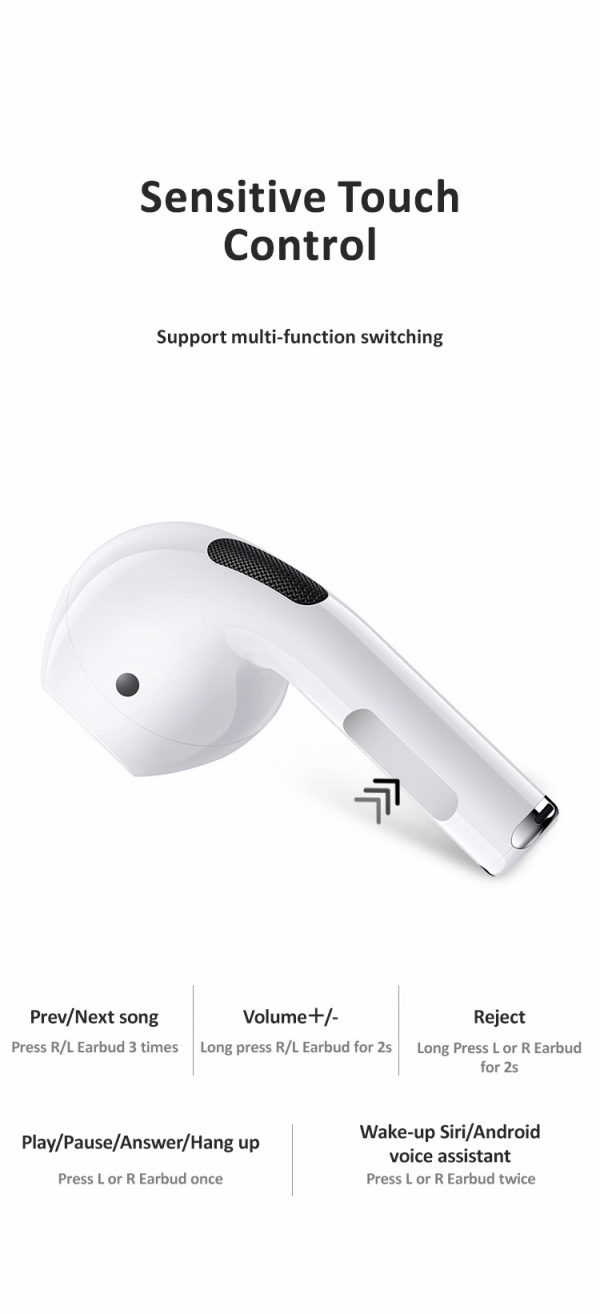 USAMS YY Series Wireless Bluetooh 5.0 TWS Earphones In-ear Headsets