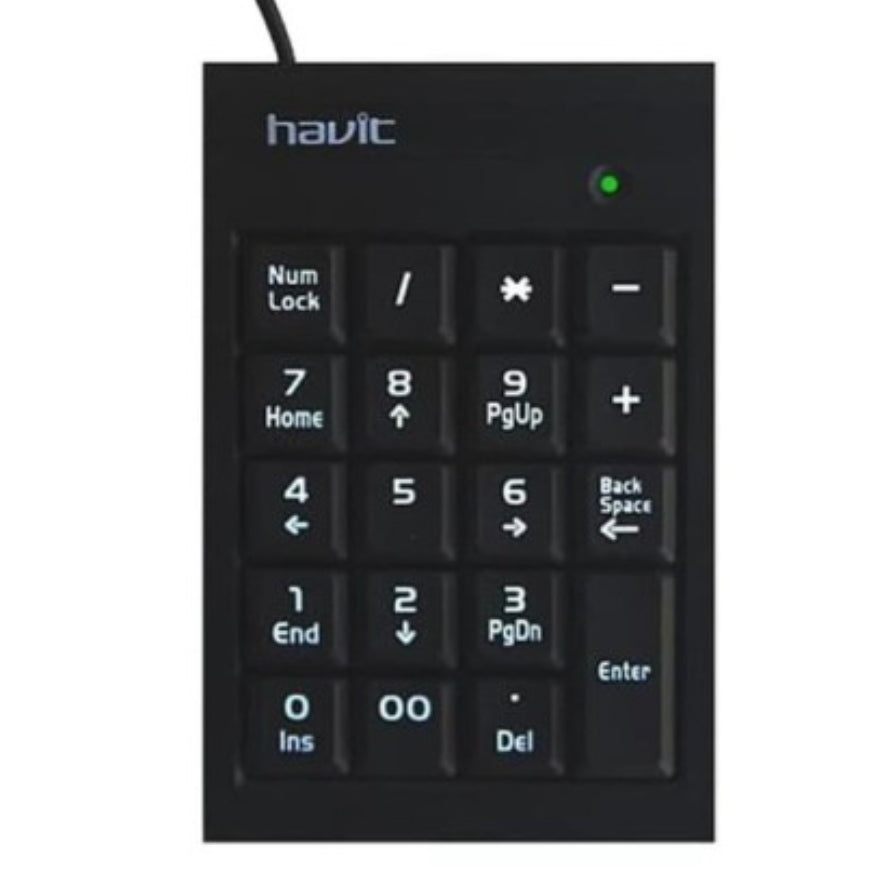 HAVIT HVNK01 19 KEYS NUMERIC KEYBOARD – Electronics Boutique Online