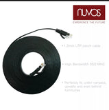 Nuvos Ultra-Thin Cat6E Lan Cable 30ft.
