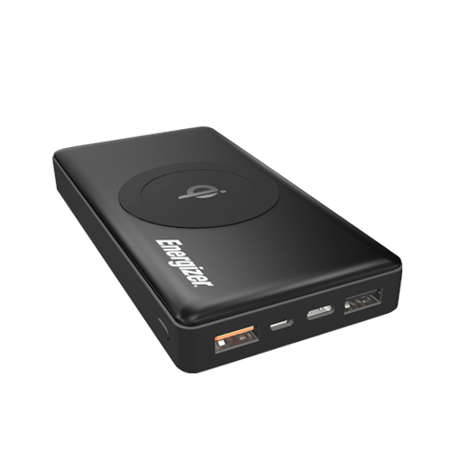 Energizer 10,000mAh Qi Wireless Charging Power Bank QE10000CQ