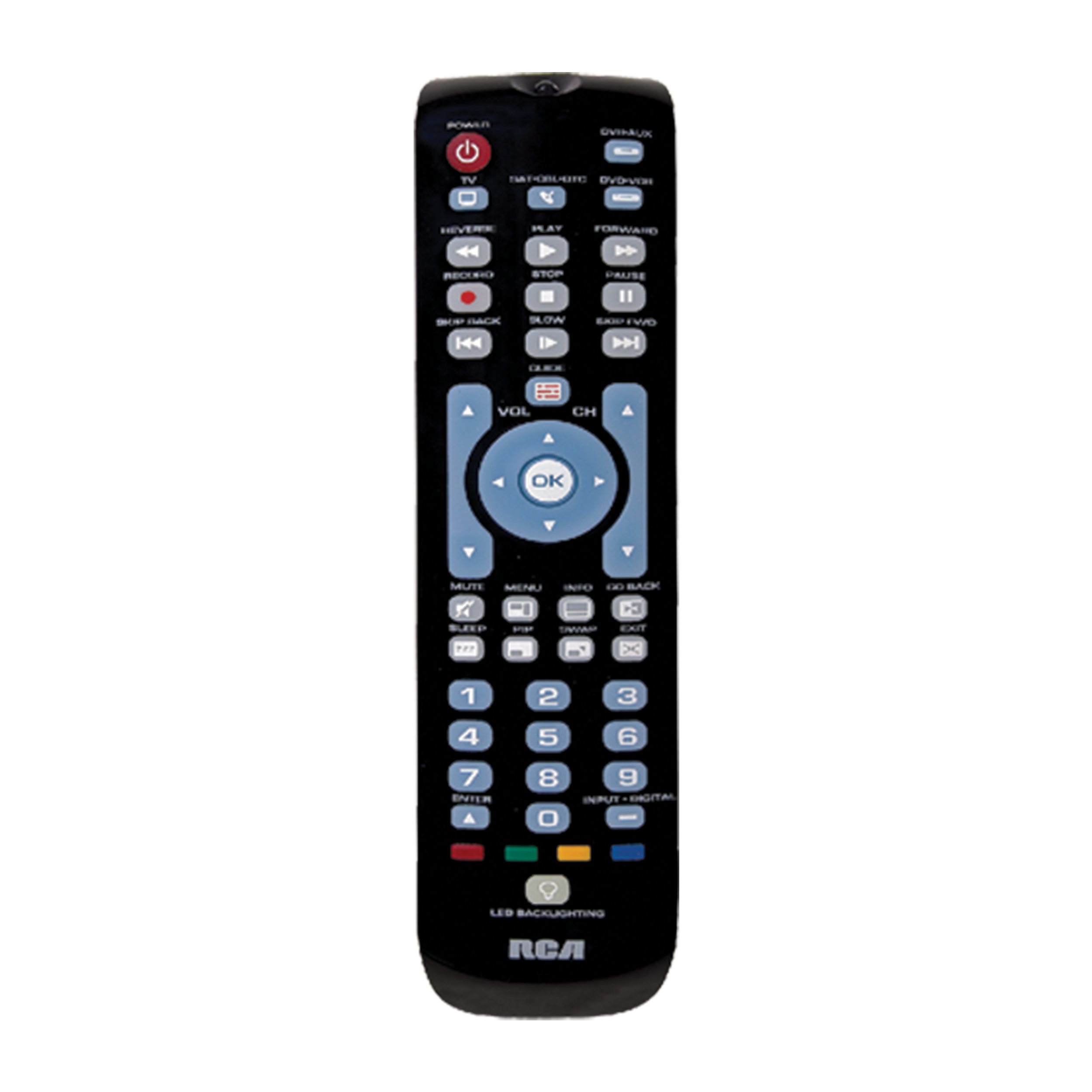 RCA 4-Device Universal TV Remote Control RCRN04GR – Electronics ...