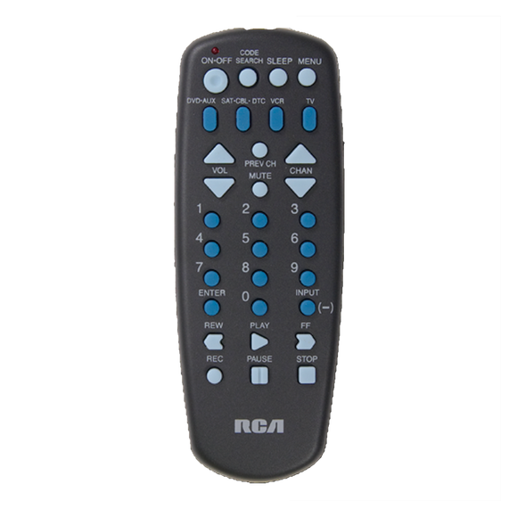 RCA 4-Device Universal TV Remote Control RCU404R