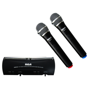 RCA Professional Wireless Microphone with Receiver Pair RM200