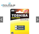 LR03GCP BP-2CN TOSHIBA ALKALINE BATTERY AAA 2PC