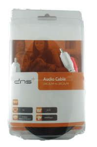 DNS1205 AUDIO CABLE 2RCA/M TO 2RCA/M