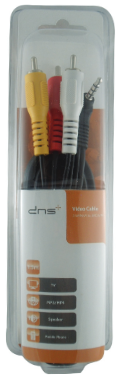 DNS DS2246 VIDEO CABLE 3.5MM TO 3RCA /M