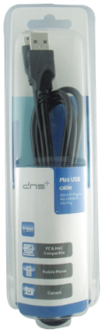 DNS F2002-01 USB CABLE (USB A TO USB B MINI 5 PIN) 1.5M