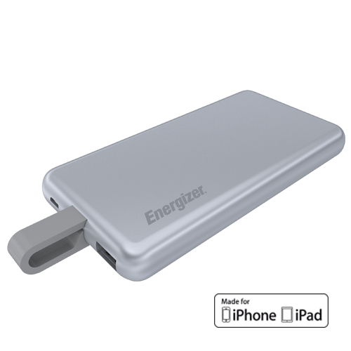 Energizer 8,000mAh with Lightning Cable Power Bank UE8002