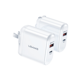 Usams T12 QC3.0+PD3.0 Fast USB Charger (CN) US-CC065