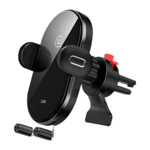 Usams Automatic Coil Induction Wireless Charging Car Holder 15W (Air Vent) US-CD132