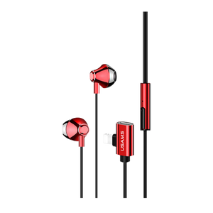 Usams EP-32 Lightning Metal Earphone with Charging Port US-SJ295